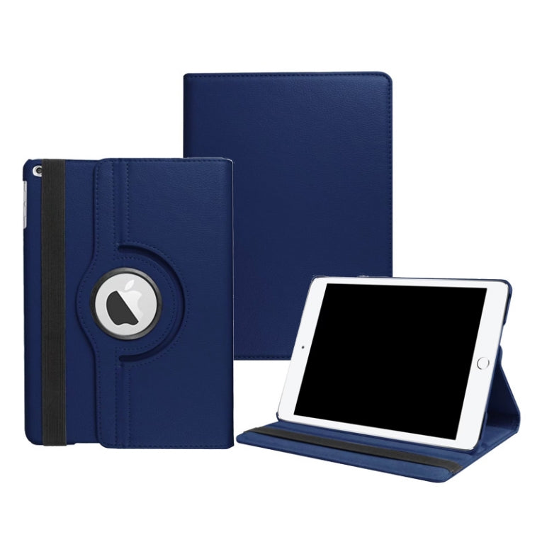 iPad 2018 hoes - 360 graden draaibaar - blauw
