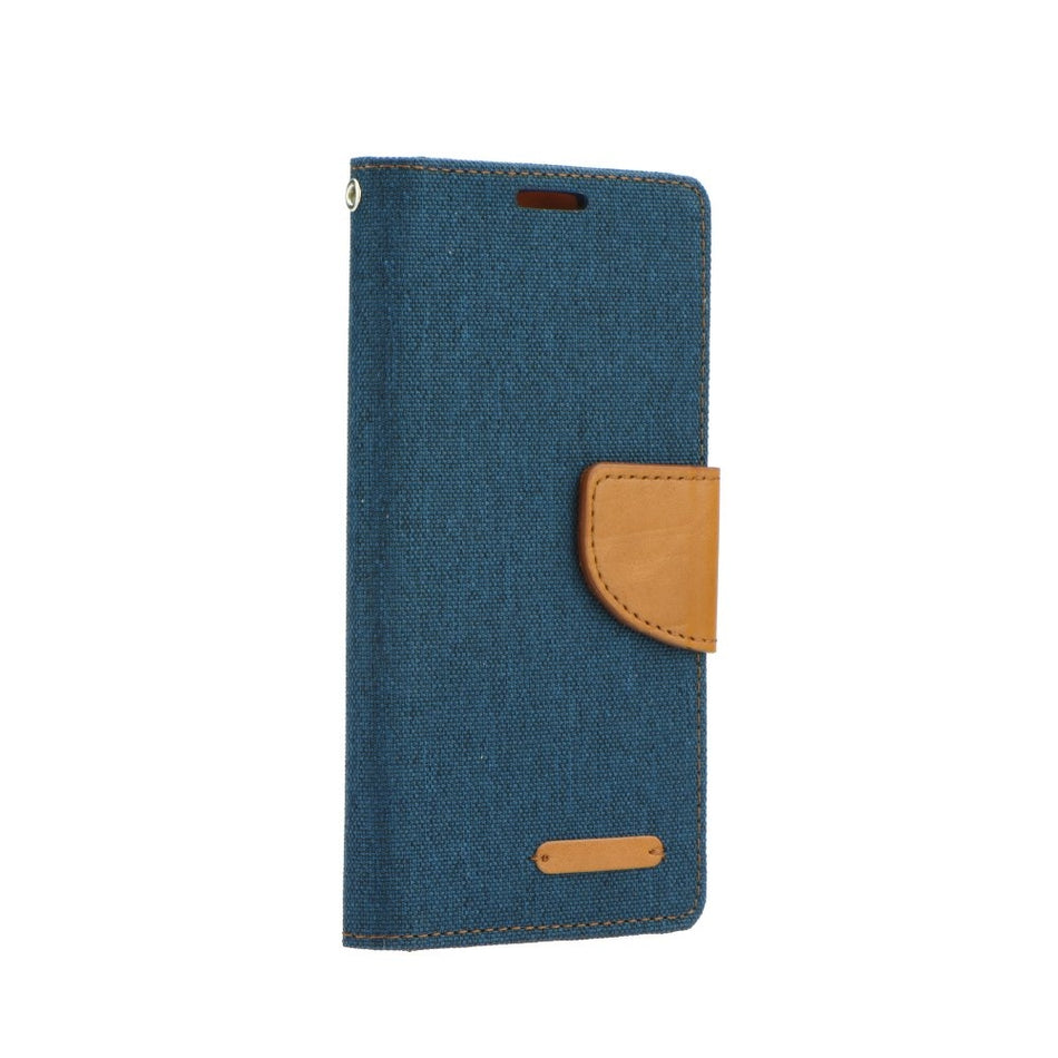 Galaxy S8 wallet - Canvas Case - Navy Blauw - JEANS