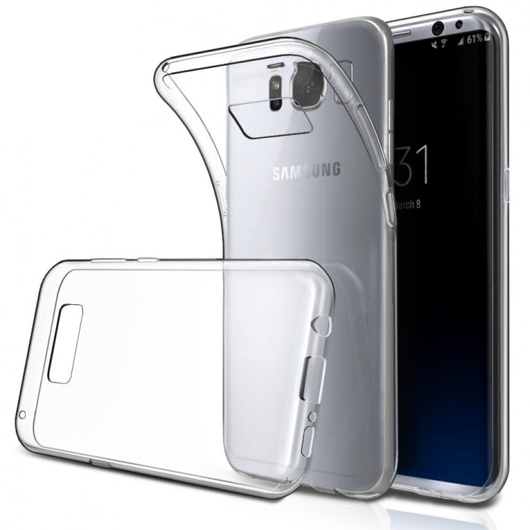 Galaxy S8 PLUS hoes - Ultra-Slim Siliconen Transparant