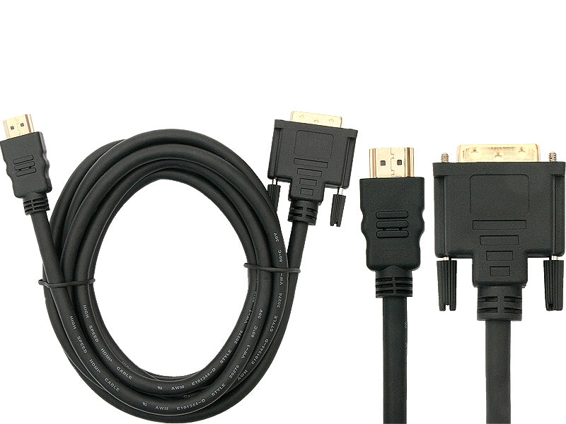 HDMI DVI Kabel 4K 1,5 Meter - Zwart