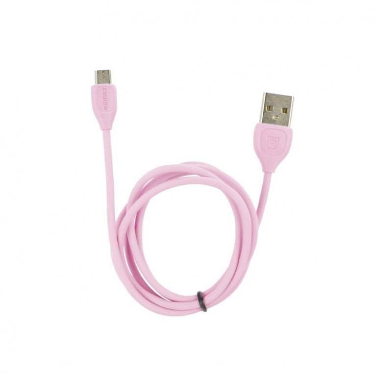 Micro USB Kabel - 1 meter - Roze Remax RC-050m