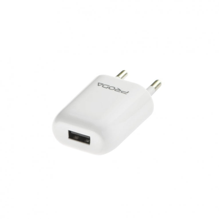 USB Adapter 5V 1A AC Oplader - Wit Proda RP-U11