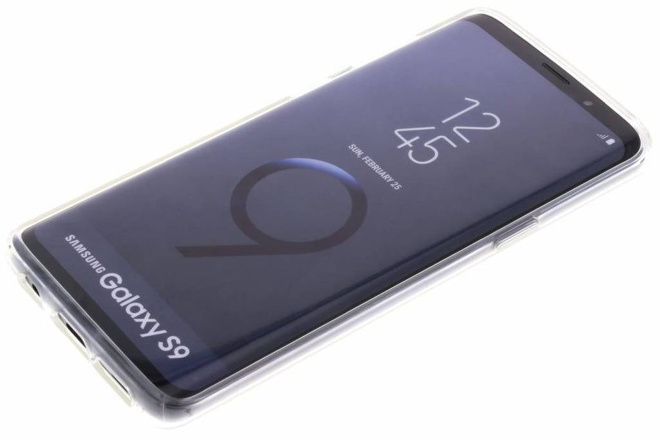 Samsung Galaxy s9 plus - Silicone ultra slim hoesje - Transparant