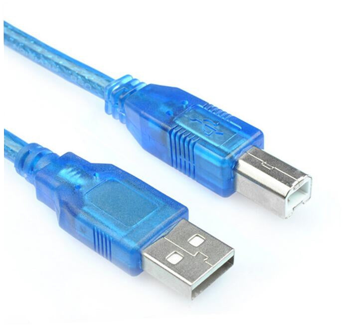 USB 2.0 Printerkabel 3 meter - Blauw