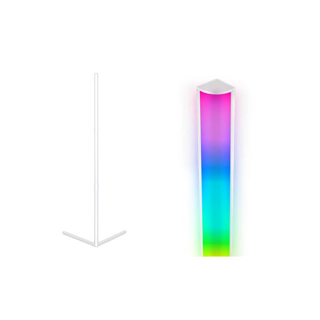 Smart RGB hoeklamp - 140cm - TUYA - Wit