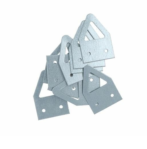 Schilderij ophanghaakje - 23 x 17mm - Gegalvaniseerd - 4 stuks