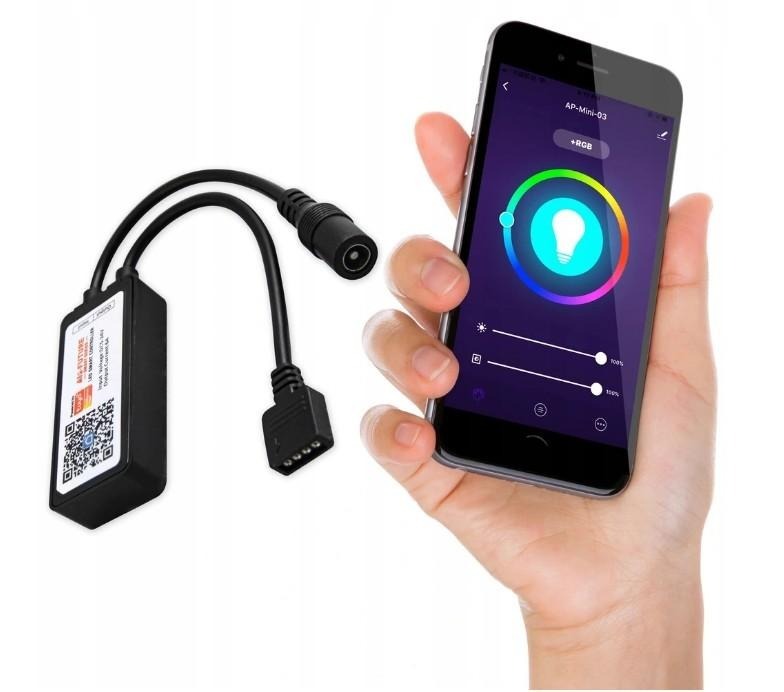 Smart Rgb Controller Smart RGB controller - WIFI - 4 pins - 5 tot 24V - SmartLife – ABCstore