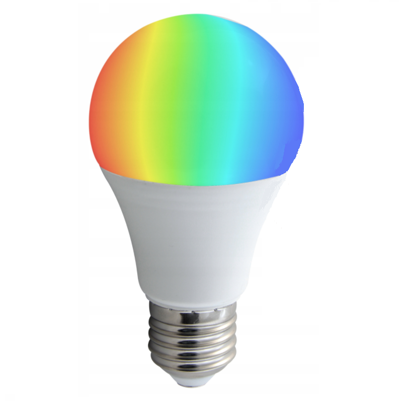 Smart lamp E27 - RGB + warm wit / koud wit - TUYA