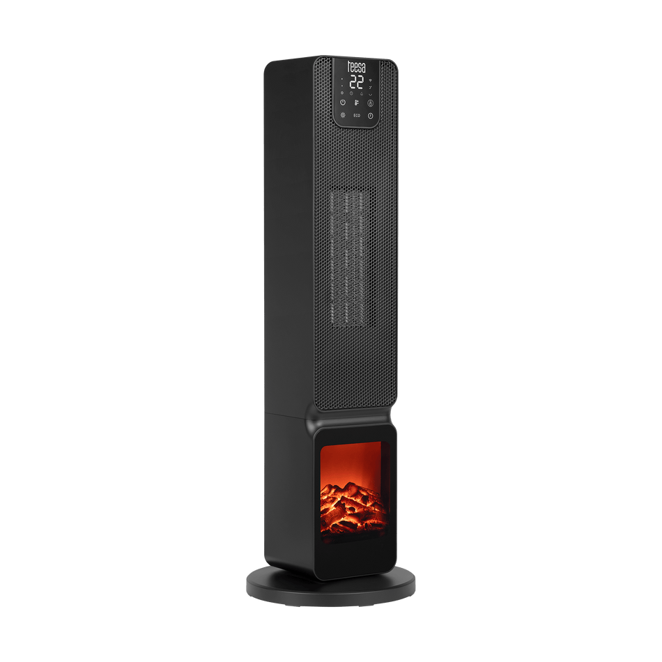 Keramische ventilator kachel - 800 tot 2000W - Imitatie open haard