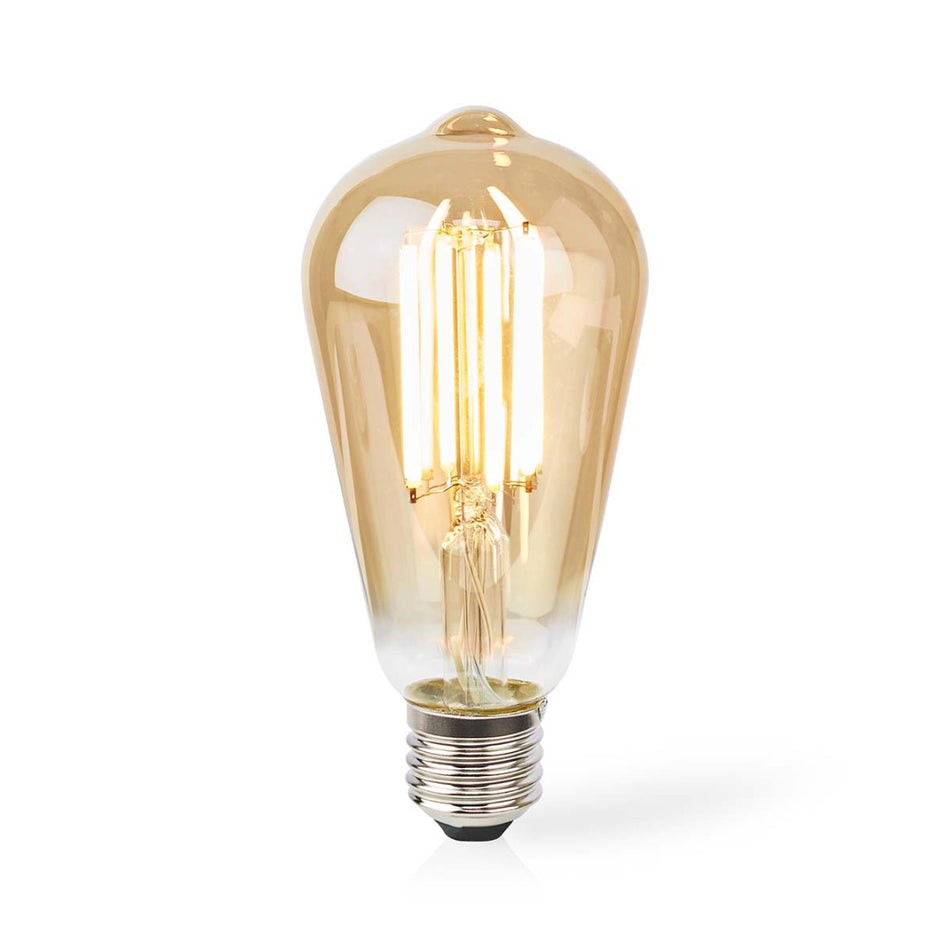 Smart filament lamp - E27 LED - Warm wit + extra warm wit - SmartLife - ST64