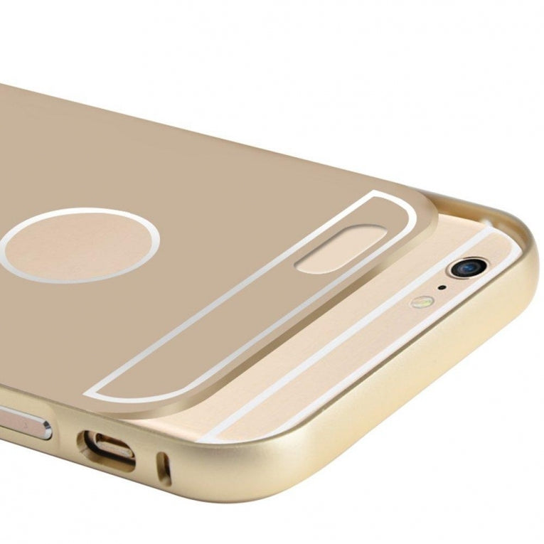iPhone 8 Plus bumper Aluminium + achterkant - Goud