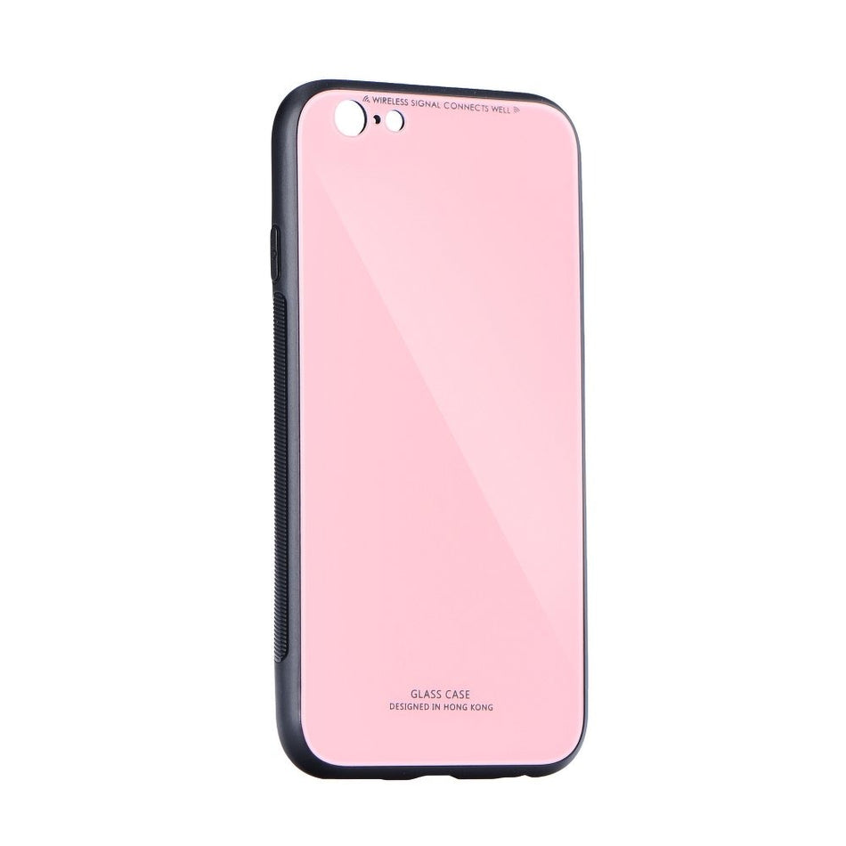 iPhone SE (2020) - Forcell Glas - Draadloos laden- Zalm