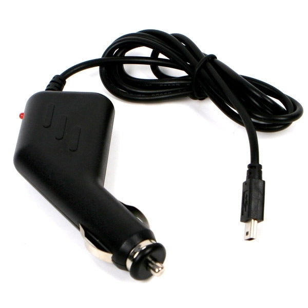 TomTom / Garmin - autolader - 12V mini USB - HAAKSE CONNECTOR