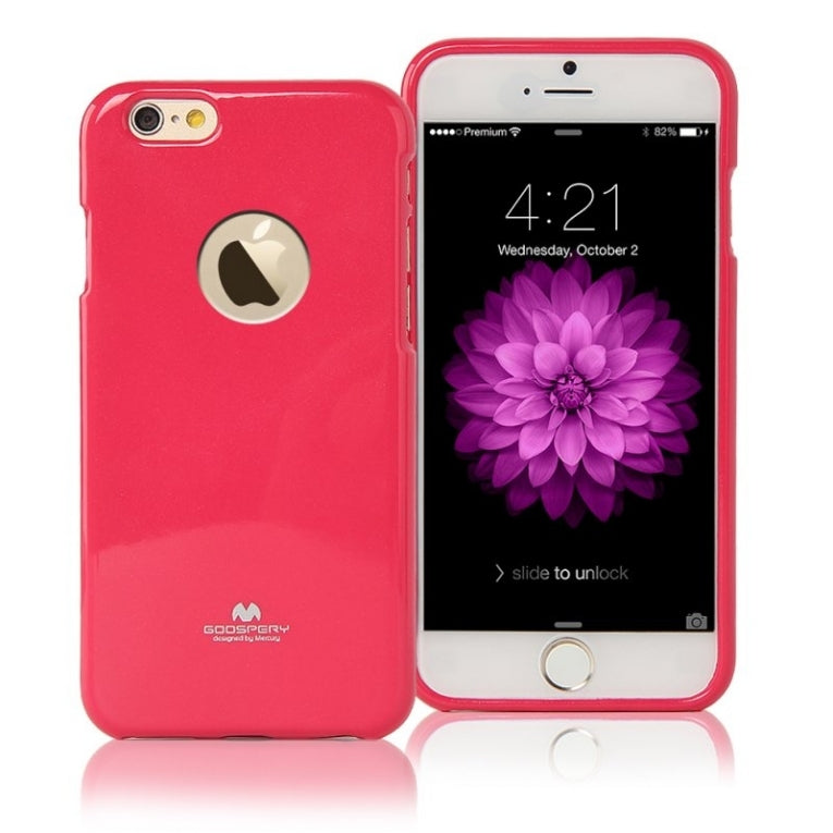iPhone 8 Plus hoesje - Slim Hot Pink Mercury