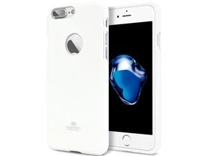 iPhone 8 Plus hoesje - Slim White Mercury