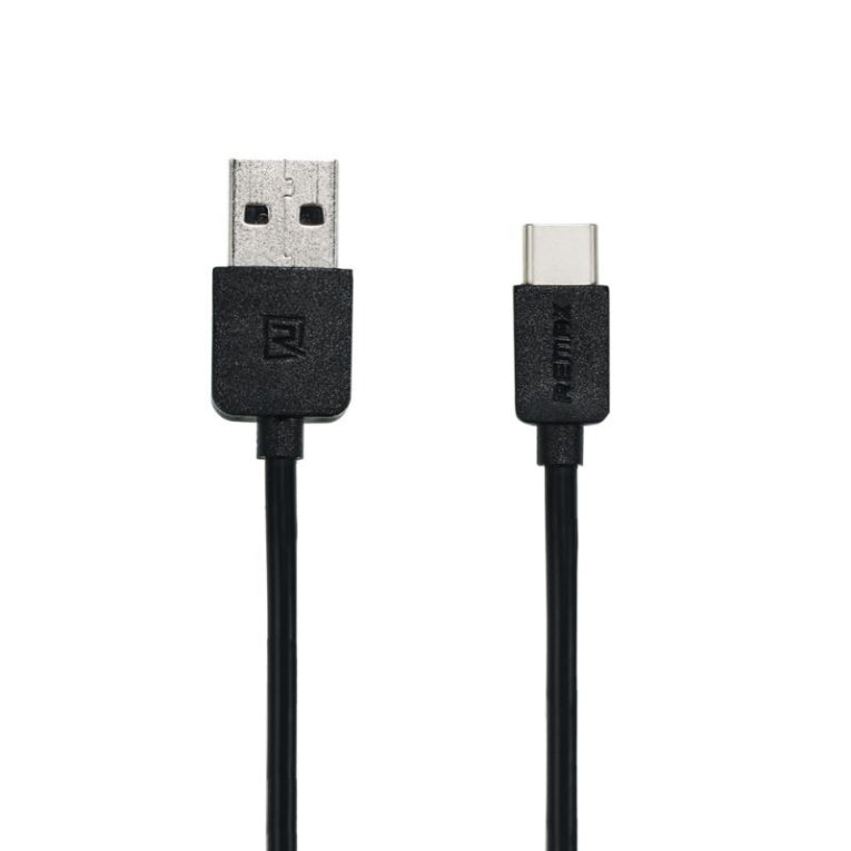 USB-C Kabel Quick Charge - 1 meter - Zwart Remax RC-006a