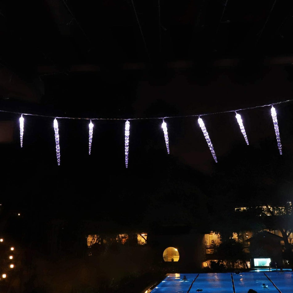 Kerst ijspegel ketting - 40 LEDs - 5 meter