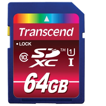 SDXC-kaart 64GB Klasse 10