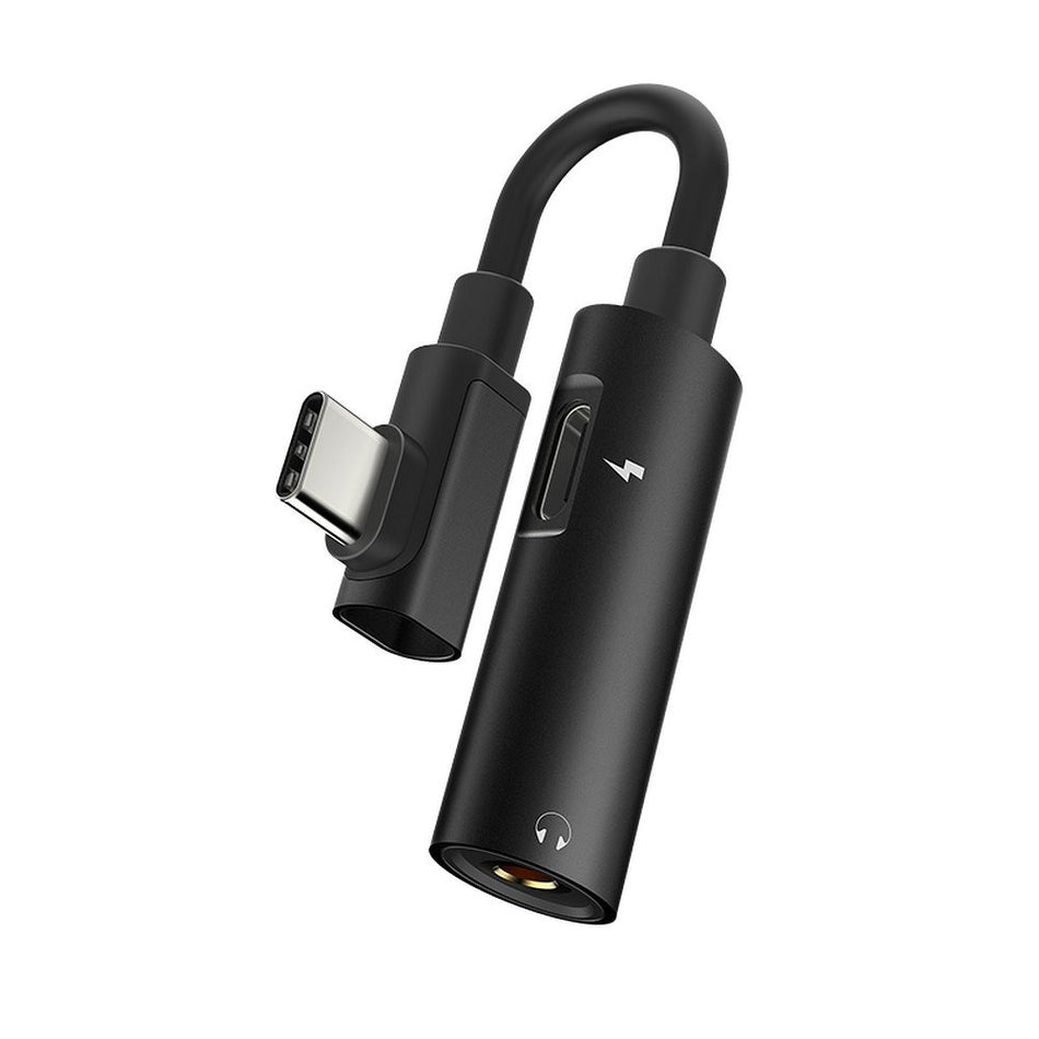 USB-C adapter - naar mini jack + USB-C - LS19