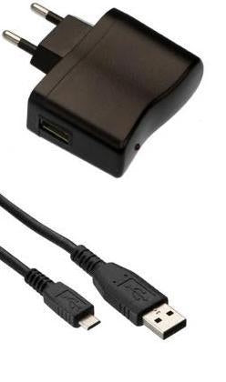 USB adapter AC lader + Micro USB kabel