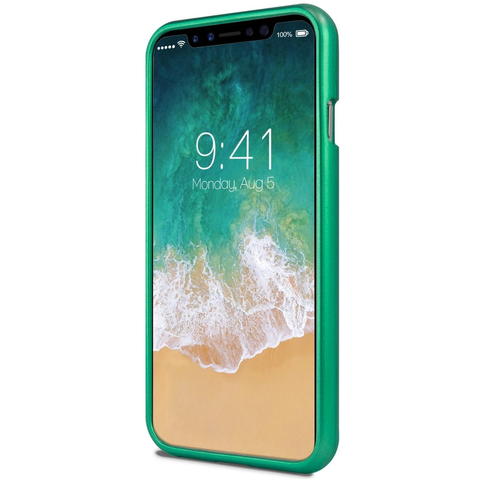 iPhone 10 X - Slim Case Green Mercury Jelly