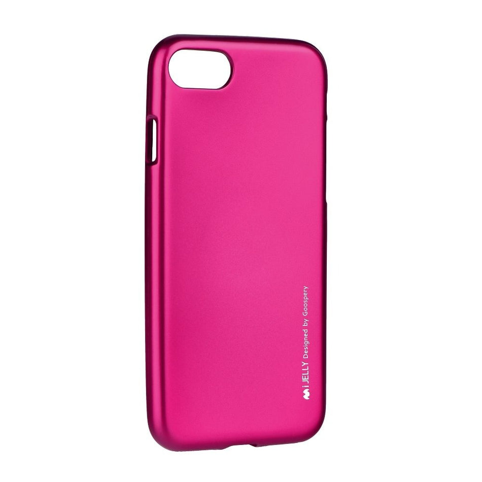 iPhone 8 - i Jelly Metal - Hot Pink