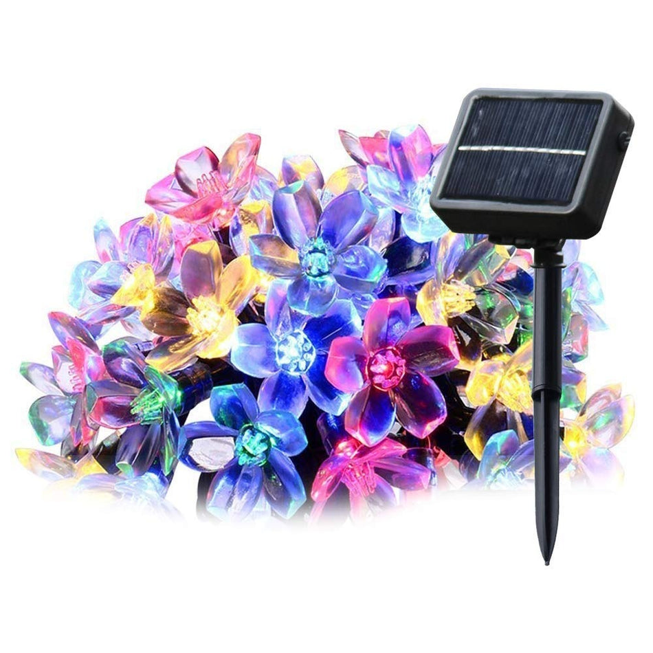 Kersenbloesem tuin decoratie- 20 LED - Solar - RGB - 5 meter