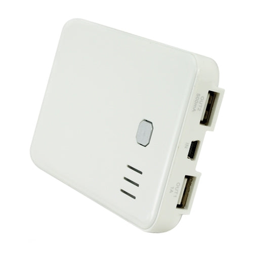 Powerbank 5000mAh - Micro-USB / Mini-USB en iPhone aansluiting