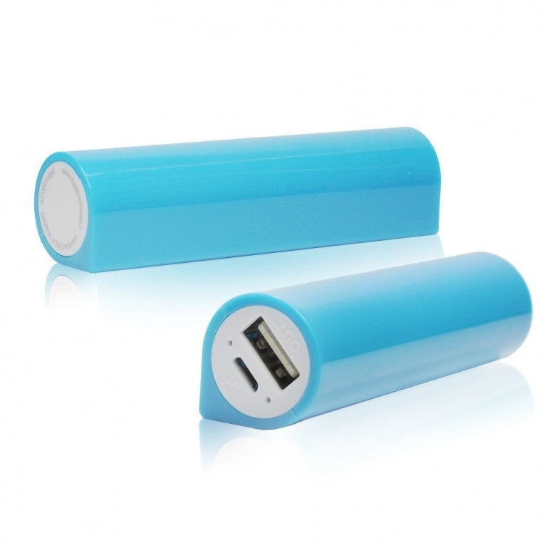 Powerbank 3000mAh USB + 30-pins - Blauw
