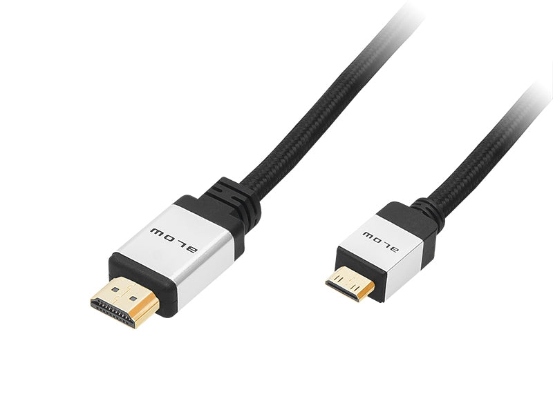 HDMI naar HDMI-mini Kabel 1,5M - Silver Series