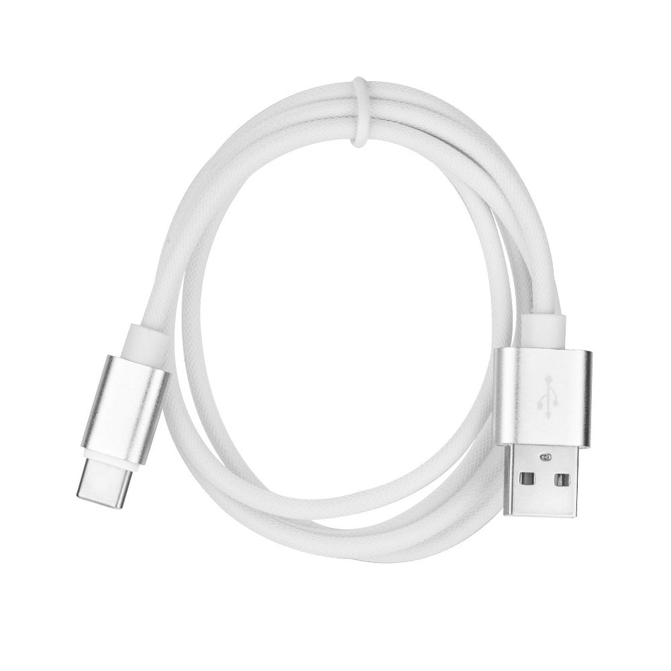 USB-C Kabel Metaal - 1 meter - USB 3.0 - Wit