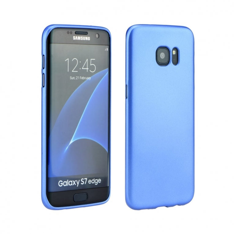 Galaxy S8 PLUS hoes - Slim Siliconen Flash Blauw