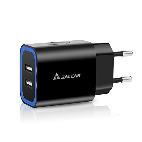 Salcar Dubbele USB Adapter 5V - 2.4A