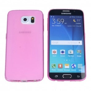 Galaxy S8 PLUS hoes - Ultra-Slim Siliconen Roze Transparant