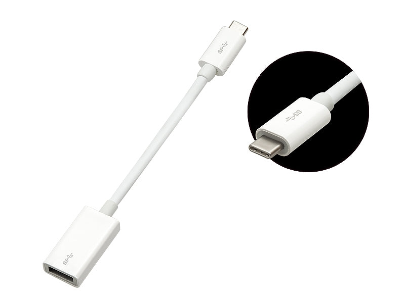 USB-C 3.1 naar USB 3.0 Adapter Wit