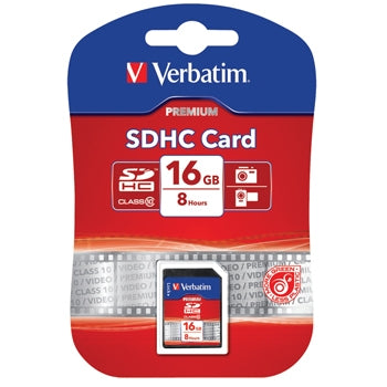 SDHC-kaart 16GB Klasse 10