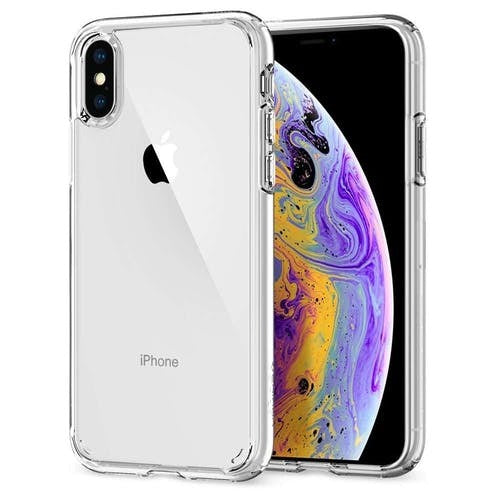 iPhone XS hardcover achterkant - transparant
